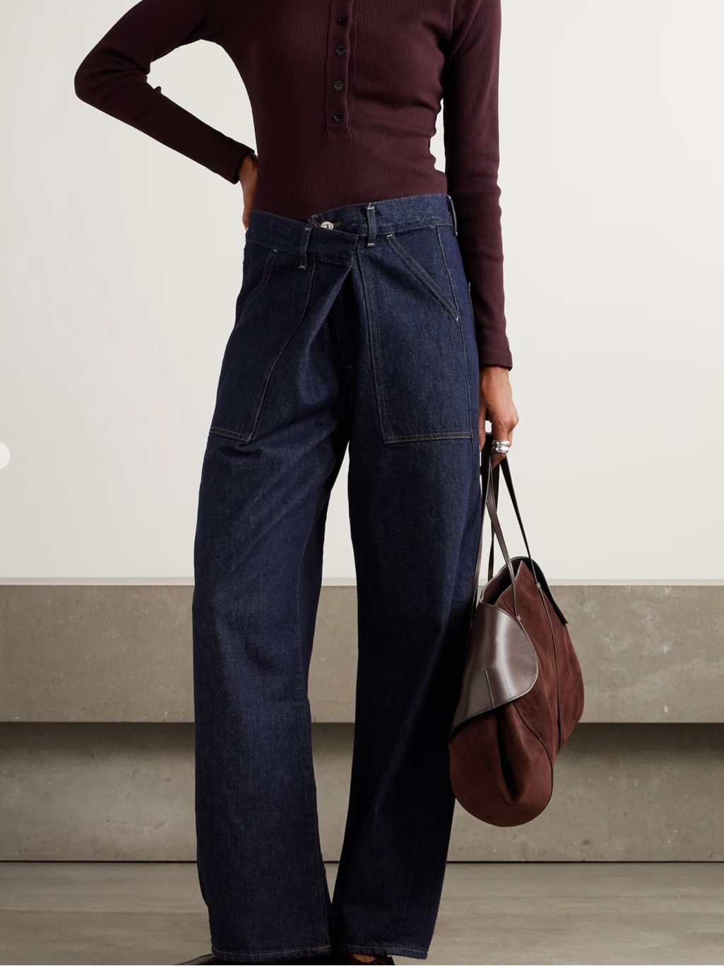 Citizens Of Humanity Ines Jeans, Dark Wash, High Rise, Wide Leg, Size 26